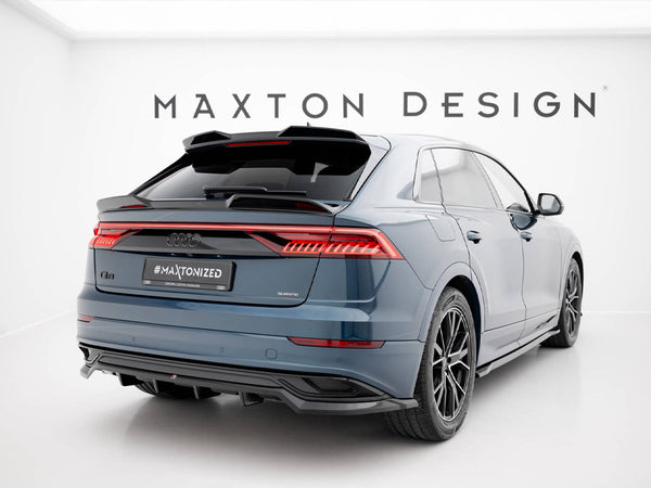 Audi - Q8 MK1: Maxton Rear Splitter (Vertical Bars)