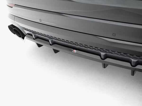 Audi - SQ8 / Q8 S Line MK1 Facelift: Maxton Rear Splitter (Vertical Bars) V2