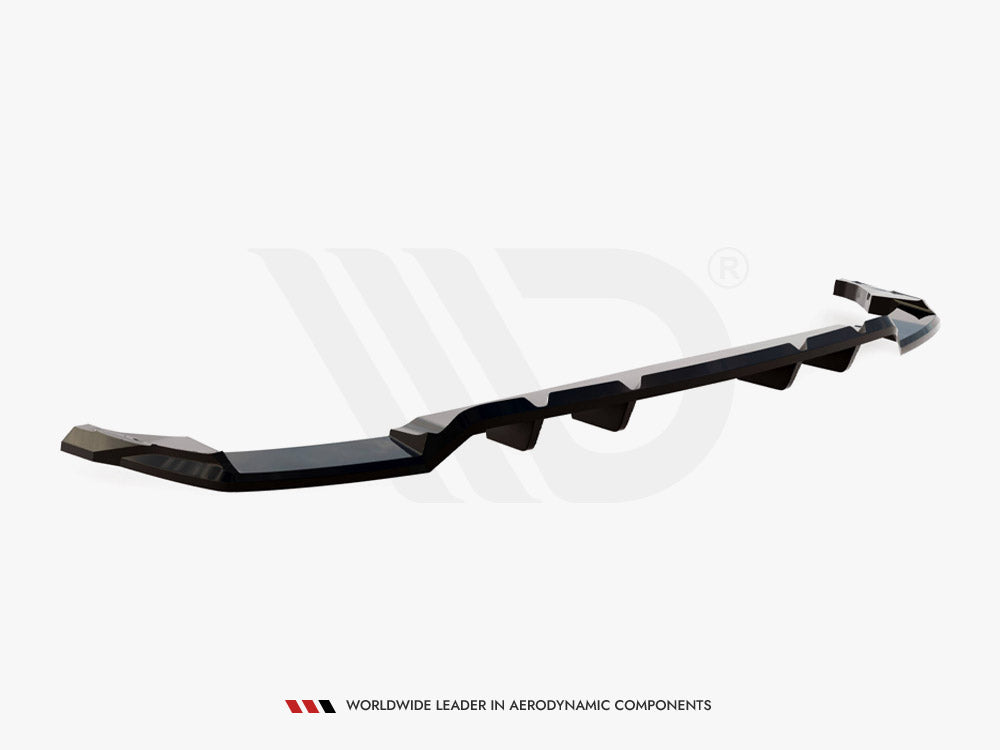 Audi - SQ8 / Q8 S Line MK1 Facelift: Maxton Rear Splitter (Vertical Bars) V2