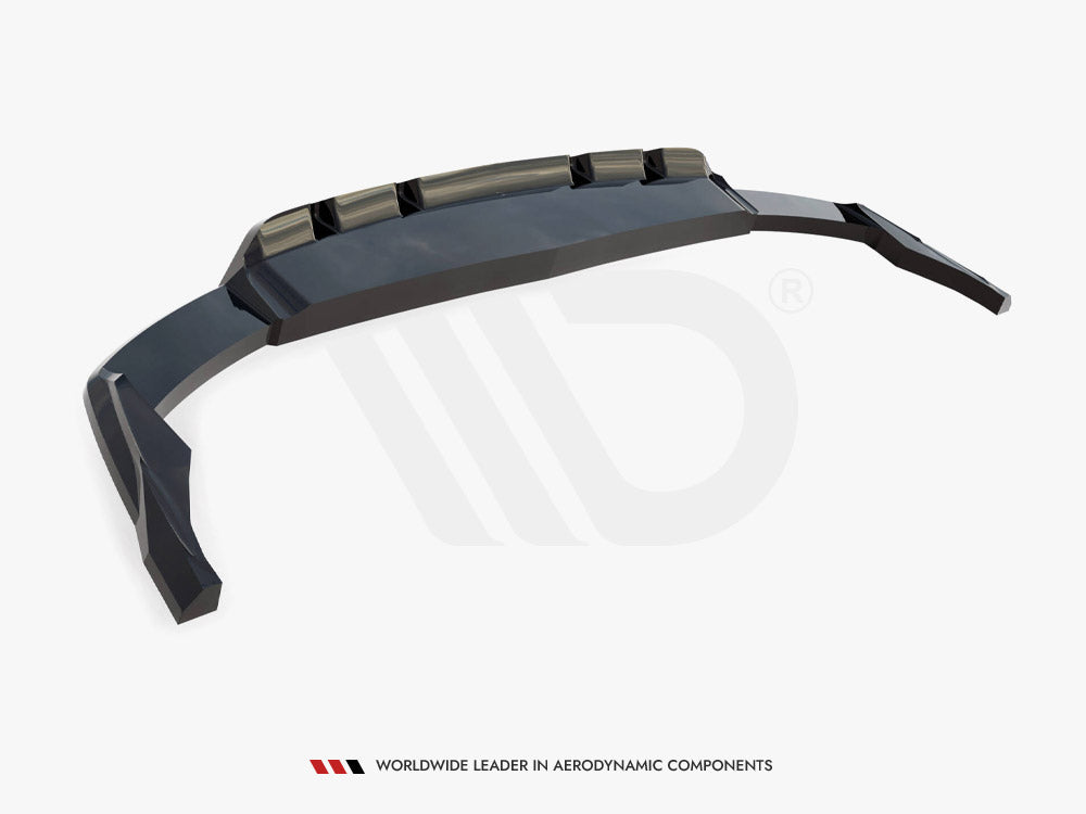 Audi - SQ8 / Q8 S Line MK1 Facelift: Maxton Rear Splitter (Vertical Bars) V2