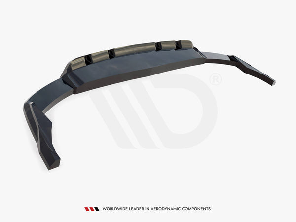 Audi - SQ8 / Q8 S Line MK1 Facelift: Maxton Rear Splitter (Vertical Bars) V2