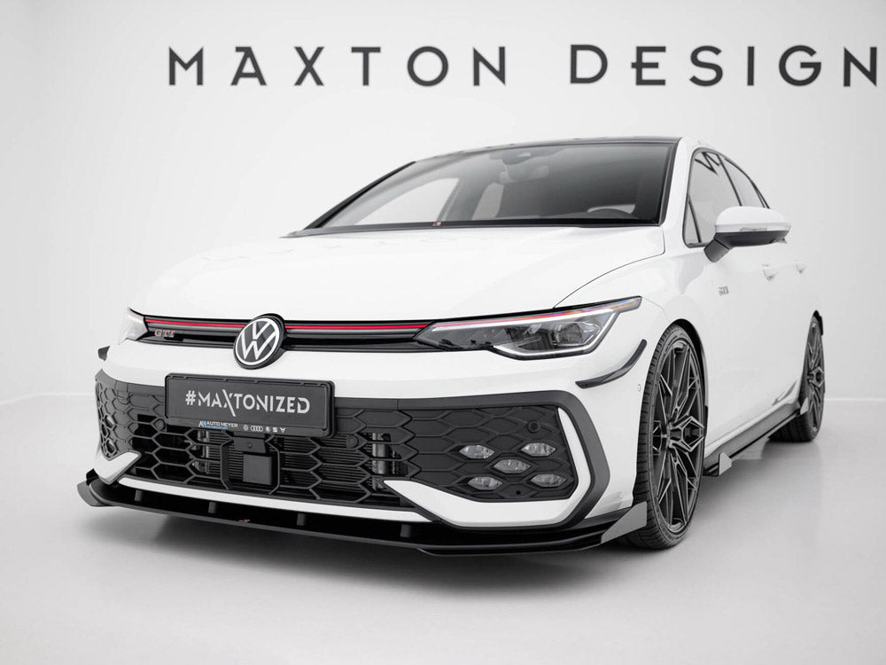 VW - Golf GTI / GTE / R Line MK8 Facelift: Maxton Front Flaps