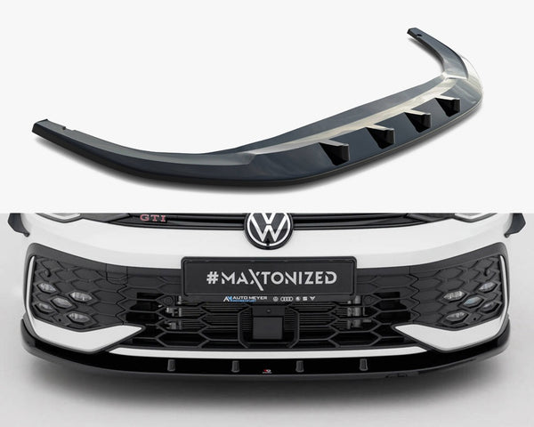 VW - Golf GTI / GTE / R Line MK8 Facelift: Maxton Front Splitter V1