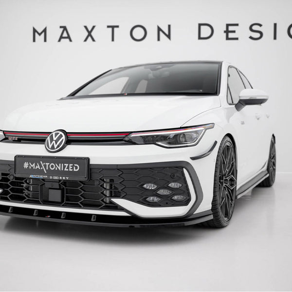 VW - Golf GTI / GTE / R Line MK8 Facelift: Maxton Front Splitter V1