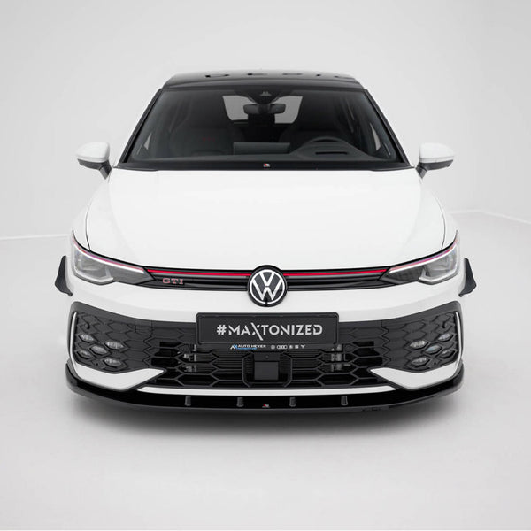 VW - Golf GTI / GTE / R Line MK8 Facelift: Maxton Front Splitter V1