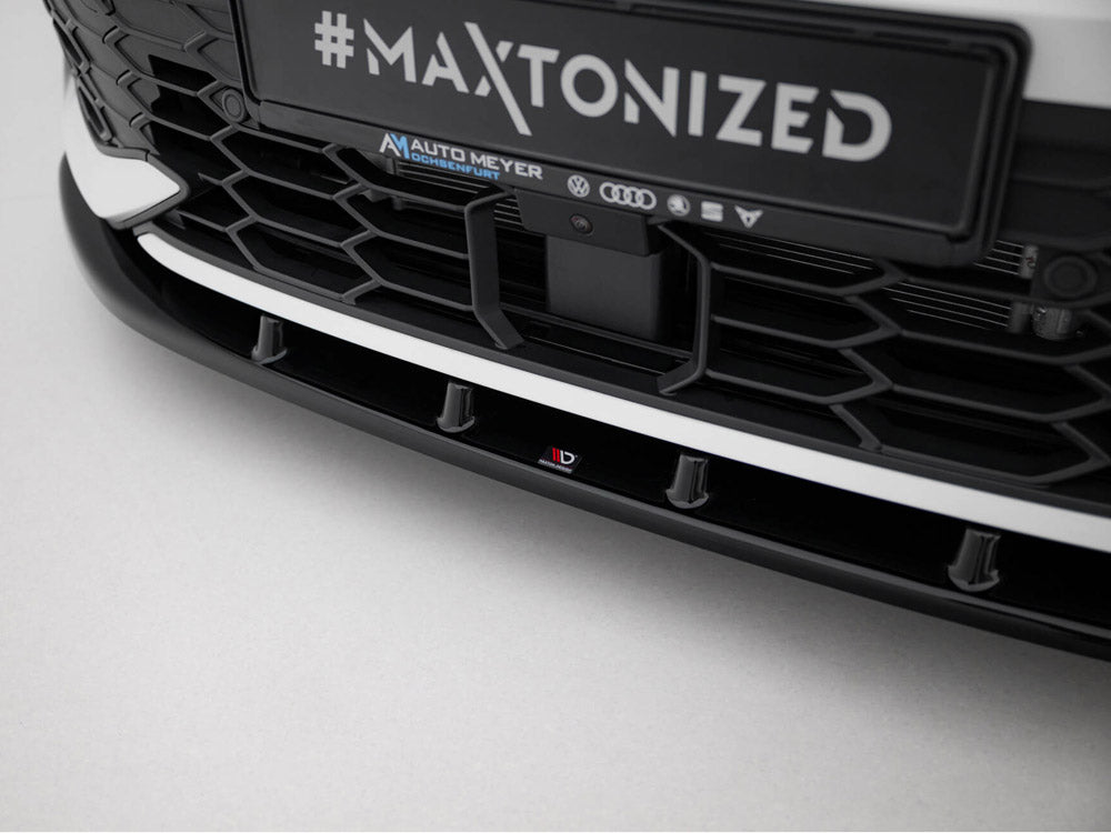 VW - Golf GTI / GTE / R Line MK8 Facelift: Maxton Front Splitter V1