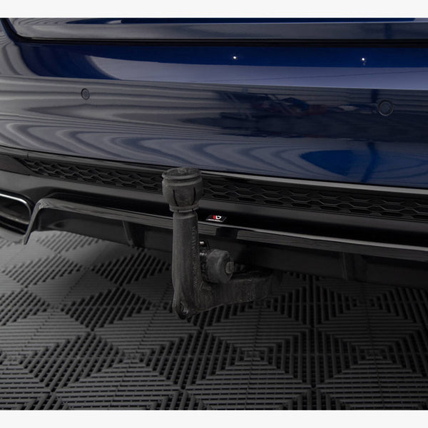 Audi - A4 S Line B9 Facelift: Maxton Rear Splitter (Vertical Bars) V2