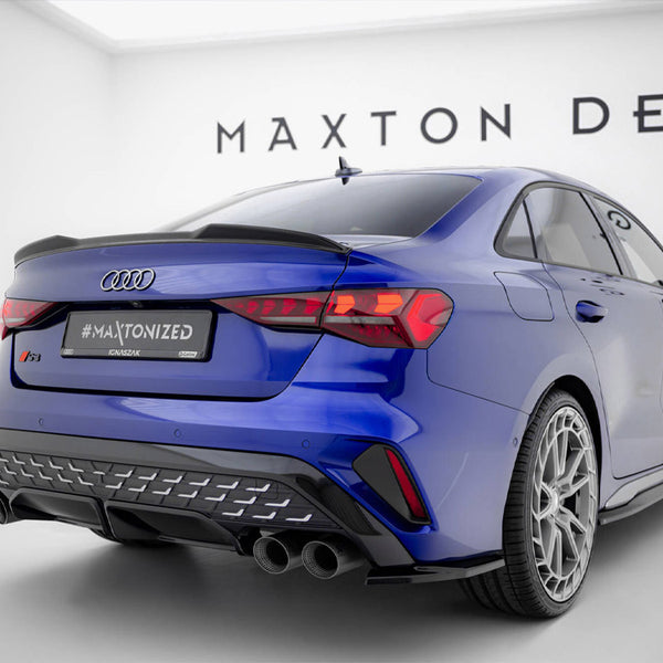 Audi - S3 Sedan 8Y Facelift: Maxton Rear Side Splitters V1