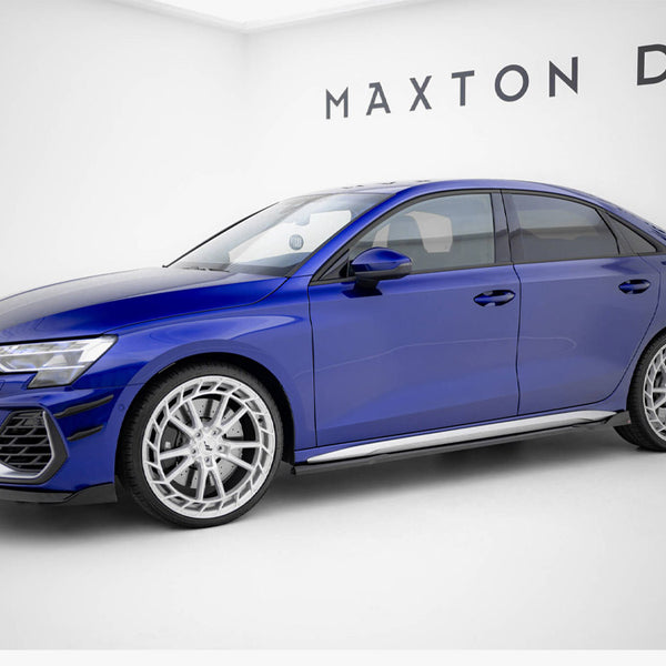 Audi - A3 S Line Sedan / S3 Sedan 8Y Facelift: Maxton Side Skirts V3