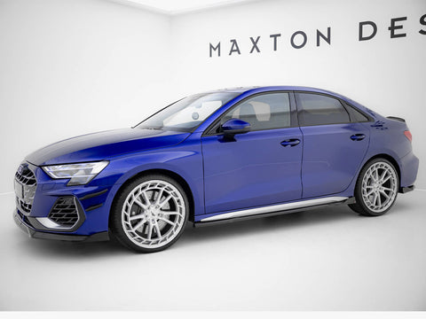 Audi - A3 S Line Sedan / S3 Sedan 8Y Facelift: Maxton Side Skirts V3