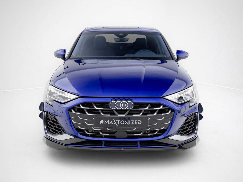 Audi - A3 S Line Sedan / S3 Sedan 8Y Facelift: Maxton Front Splitter V2