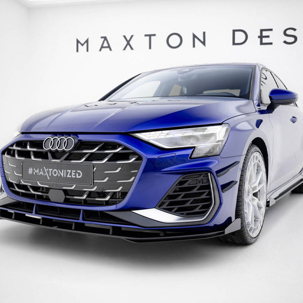 Audi - A3 S Line Sedan / S3 Sedan 8Y Facelift: Maxton Front Flaps