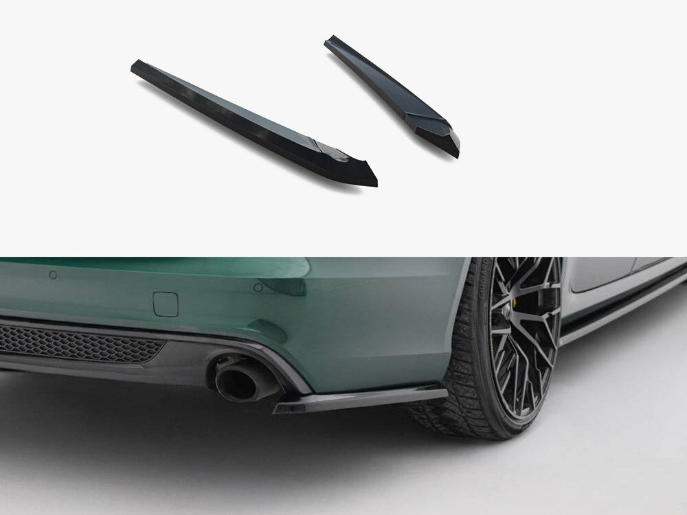 Audi - A6 S Line Avant C7: Maxton Rear Side Splitters V2