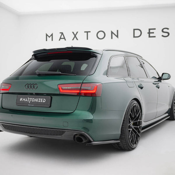Audi - A6 S Line Avant C7: Maxton Rear Side Splitters V2
