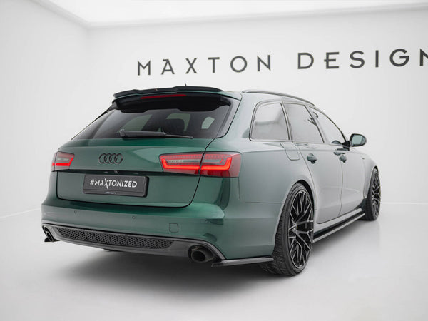 Audi - A6 S Line Avant C7: Maxton Rear Side Splitters V2