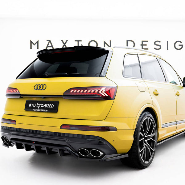 Audi - SQ7 MK2 (4M) Facelift: Maxton Rear Splitter (Vertical Bars)