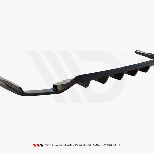 Audi - SQ7 MK2 (4M) Facelift: Maxton Rear Splitter (Vertical Bars)