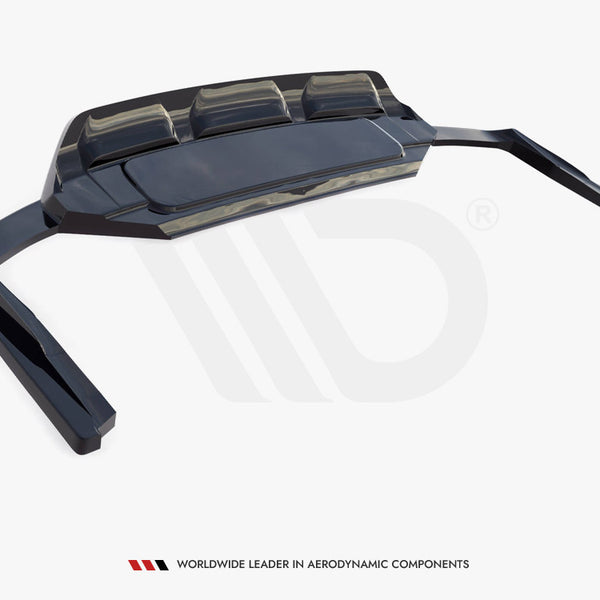 Audi - SQ7 MK2 (4M) Facelift: Maxton Rear Splitter (Vertical Bars)