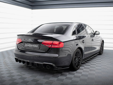 Audi - A4 B8 Facelift (Version with single exhausts on both sides): Maxton Rear Diffuser