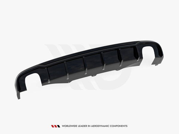Audi - A4 B8 Facelift (Version with single exhausts on both sides): Maxton Rear Diffuser