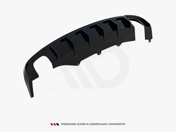 Audi - A4 B8 Facelift (Version with single exhausts on both sides): Maxton Rear Diffuser