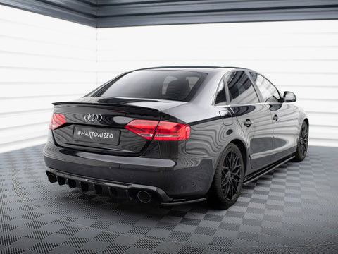 Audi - A4 B8 (Version with single exhausts on both sides): Maxton Rear Diffuser
