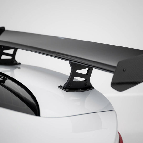 Audi - A3 / A3 S Line / S3 / RS3 Sedan 8V / 8V Facelift: Maxton Carbon Spoiler With Internal Brackets Uprights