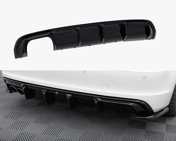 Audi - A3 S Line Sportback 8V (Version with dual exhausts tips on one side): Maxton Rear Diffuser