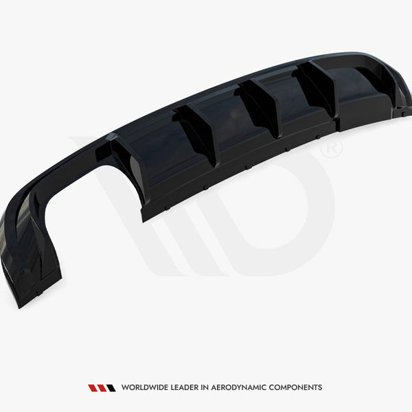 Audi - A3 S Line Sportback 8V (Version with dual exhausts tips on one side): Maxton Rear Diffuser
