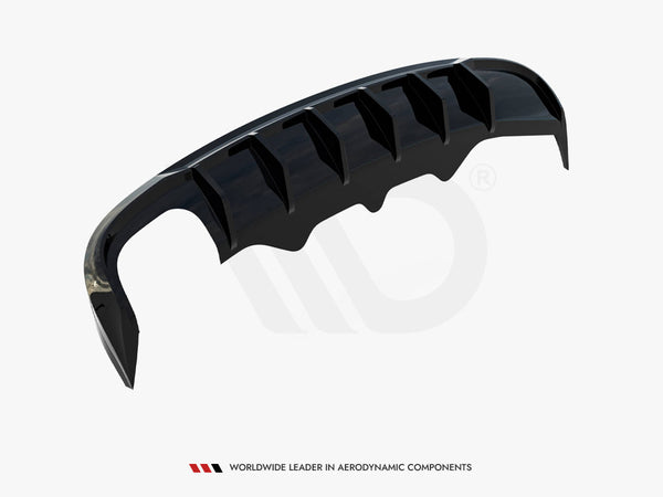 Audi - A5 S Line Sportback 8T (Version with dual exhaust tips on one side): Maxton Rear Diffuser