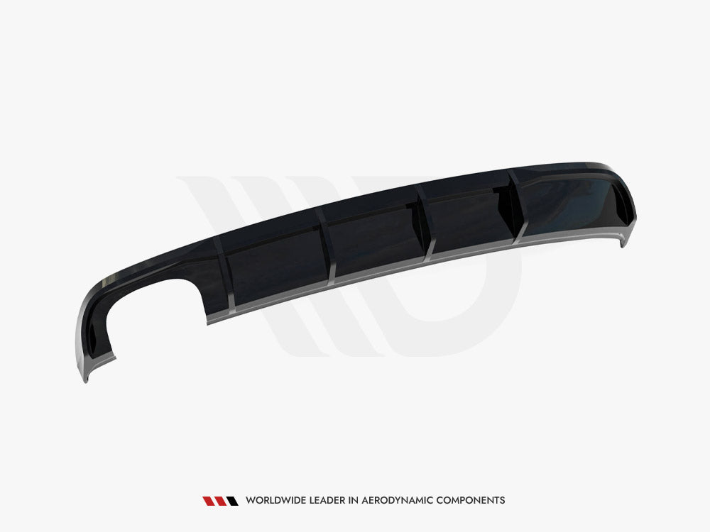 Audi - A3 Sedan 8V Facelift (Version with dual exhaust tips on one side): Maxton Rear Diffuser