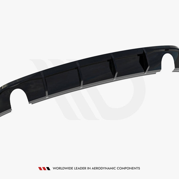 Audi - A3 Sedan 8V Facelift (Version with single exhaust tips on both sides): Maxton Rear Diffuser