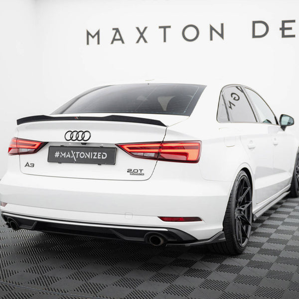 Audi - A3 Sedan 8V Facelift: Maxton Rear Side Splitters V1