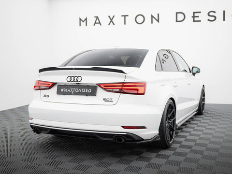 Audi - A3 Sedan 8V Facelift: Maxton Rear Side Splitters V1