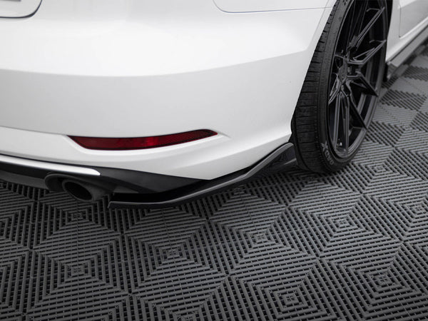 Audi - A3 Sedan 8V Facelift: Maxton Rear Side Splitters V1