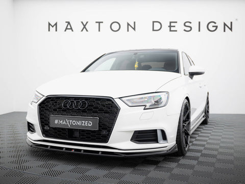 Audi - A3 Sedan 8V Facelift: Maxton Front Splitter