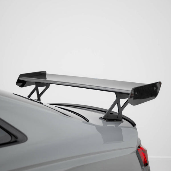 Audi - A5 / A5 S Line / S5 / RS5 Coupe F5 / F5 Facelift: Maxton Carbon Spoiler With External Brackets Uprights V1