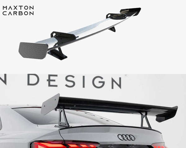 Audi - A5 / A5 S Line / S5 / RS5 Coupe F5 / F5 Facelift: Maxton Carbon Spoiler With Upper Swan Mounting
