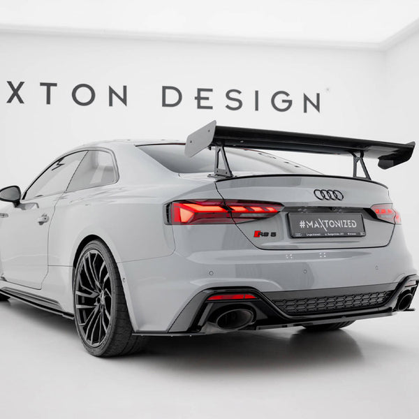 Audi - A5 / A5 S Line / S5 / RS5 Coupe F5 / F5 Facelift: Maxton Carbon Spoiler With Upper Swan Mounting