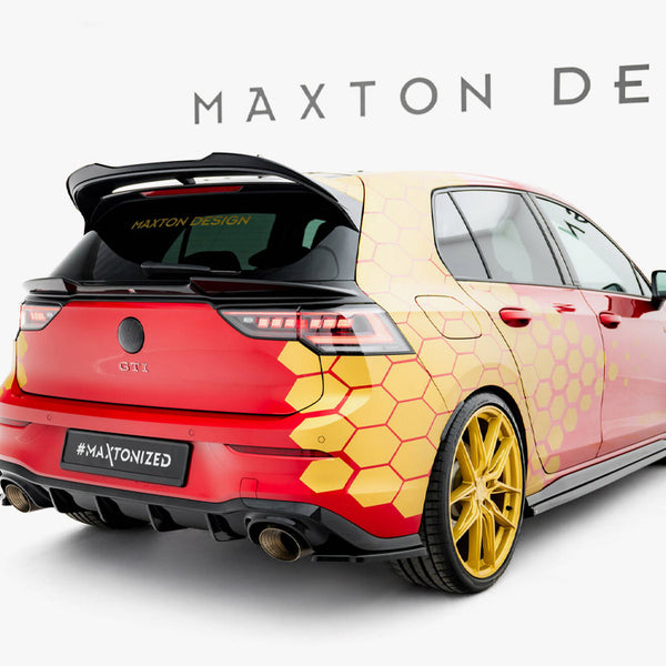 VW - Golf GTI Clubsport MK8 Facelift: Maxton Rear Side Splitters V2
