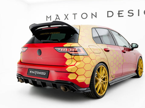 VW - Golf GTI Clubsport MK8 Facelift: Maxton Rear Side Splitters V3