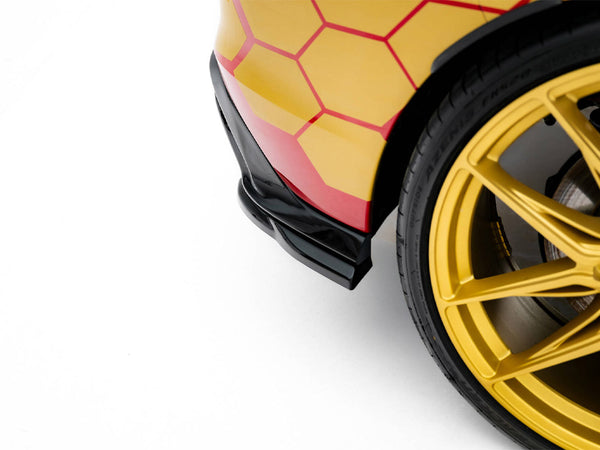 VW - Golf GTI Clubsport MK8 Facelift: Maxton Rear Side Splitters V3