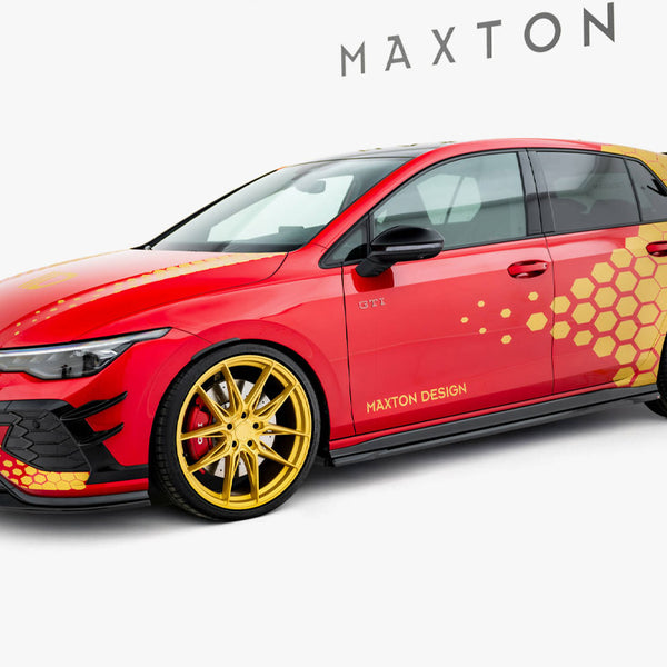 VW - Golf GTI Clubsport MK8 Facelift: Maxton Side Skirts V1