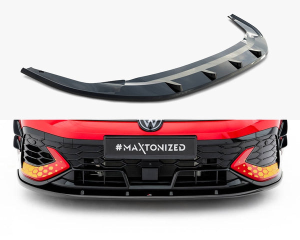 VW - Golf GTI Clubsport MK8 Facelift: Maxton Front Splitter V2