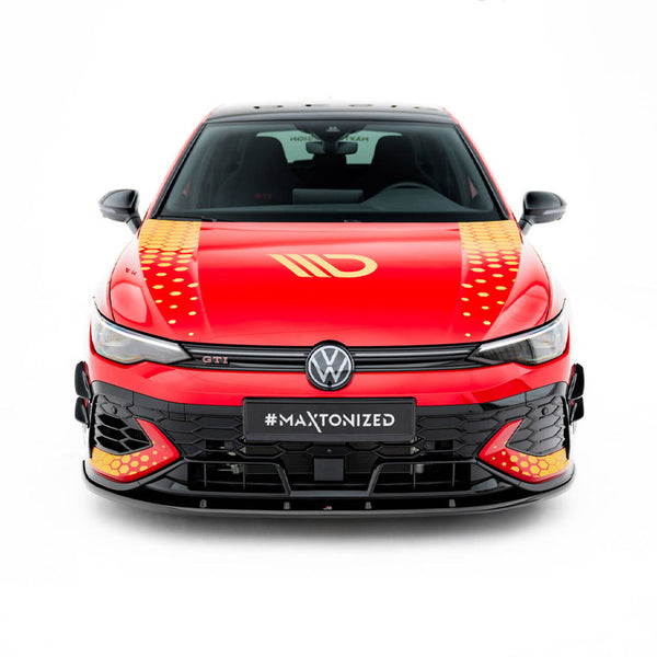 VW - Golf GTI Clubsport MK8 Facelift: Maxton Front Splitter V2