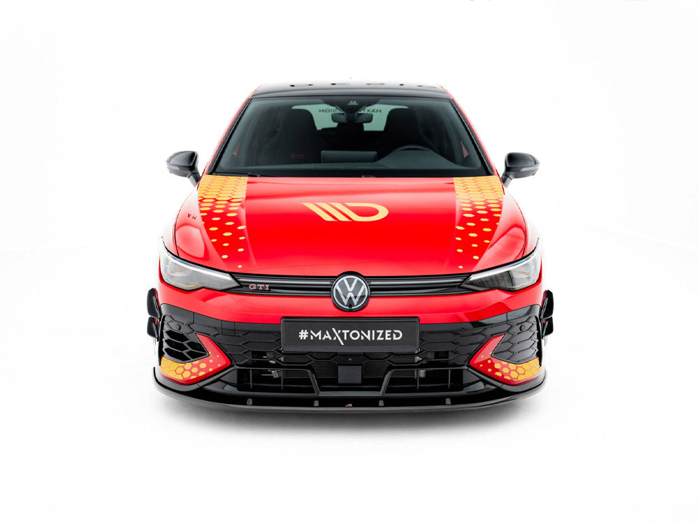 VW - Golf GTI Clubsport MK8 Facelift: Maxton Front Splitter V2