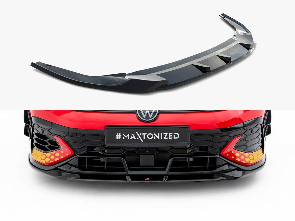 VW - Golf GTI Clubsport MK8 Facelift: Maxton Front Splitter V1