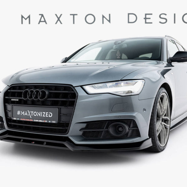 Audi - A6 / A6 C7 S Line / S6 C7 Facelift: Maxton Front Splitter V3