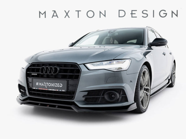 Audi - A6 / A6 C7 S Line / S6 C7 Facelift: Maxton Front Splitter V3