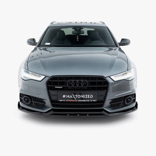 Audi - A6 / A6 C7 S Line / S6 C7 Facelift: Maxton Front Splitter V3